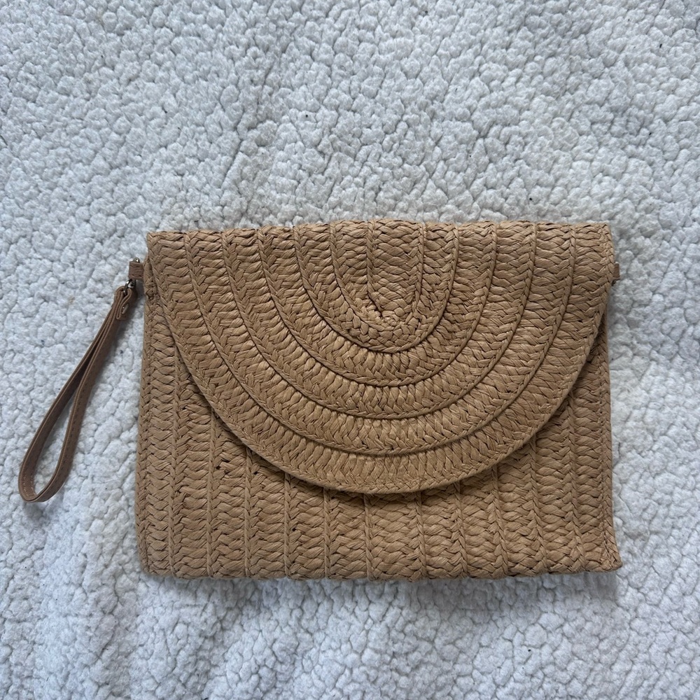 Straw Clutch/Crossbody